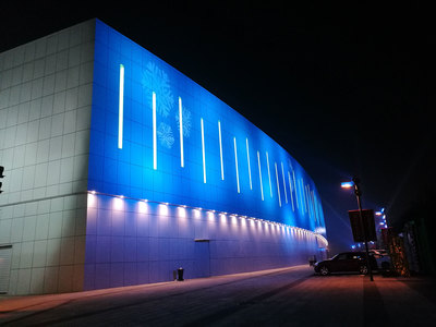 哈爾濱萬達城萬達茂夜景照明工程--2018神燈獎申報工程